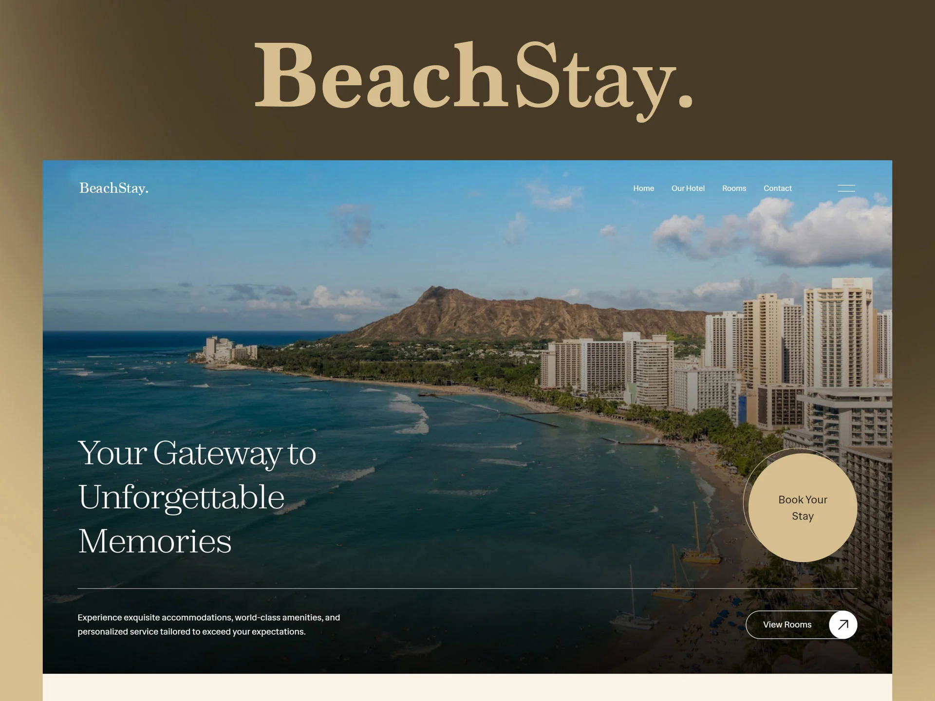 BeachStay. Cover