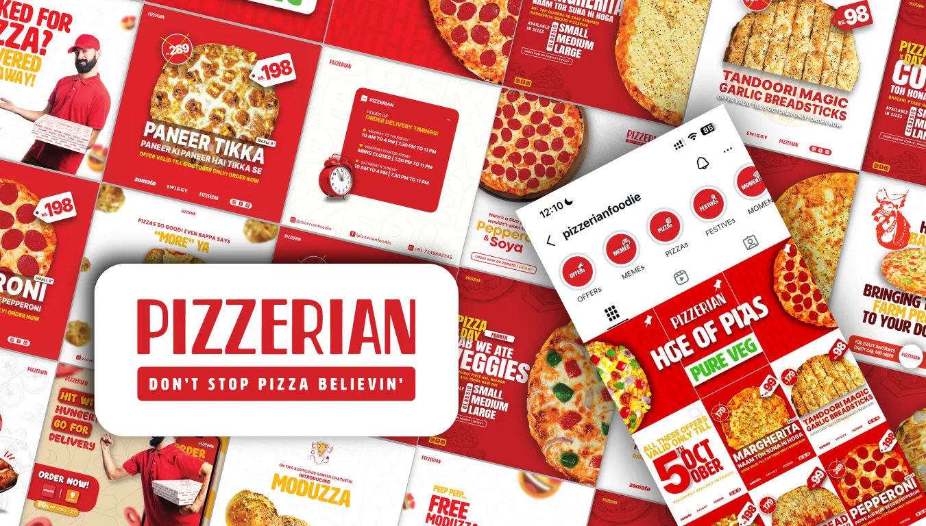 Pizzerian the Pizza CloudKitchen Marketing